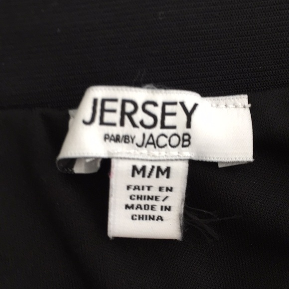 Jersey by Jacob Blue Heathered Mini Skirt - Picture 6 of 8